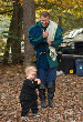 Master Peter Hawkwyns and his son Jason Michael Corvinus. Click here for full size image.