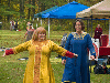 Mistress Rhiannon and Lady Isolde Corby. Click here for full size image.