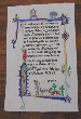 An Order of the Opal scroll created by Baroness Julianna at Pennsic. Click here for full size image.