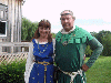 Camp guests Lady Sara and Duke Merowald. Click here for full size image.